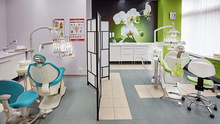 Gabinet stomatologiczny Ollident - zdjęcie wnętrza